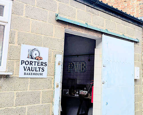 We are a small artisan bakery tucked down one of Thirsks oldest alleyways at porters vaults. Our services include fresh breads, sandwiches, bakes and sweet treats as well as wholesale supply. We work with local suppliers Franks Butchers, Solange Bakery and Tracklements preserves delivering consistent products.
